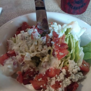Hideaway Pizza - Wedge salad is crisp and delicious - Pizza Near Me - Edmond, Oklahoma Hideaway Pizza - Wedge salad is crisp and delicious - Pizza Near Me - Edmond, Oklahoma
