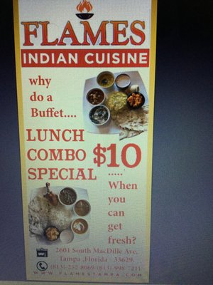 Menu photo 5 Flames Indian Cuisine Tampa, FL Menu photo 5 Flames Indian Cuisine Tampa, FL