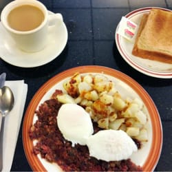 Brothers Deli Restaurant - Corned beef hash & eggs ( photo courtesy of TRAILSOURCE.COM )