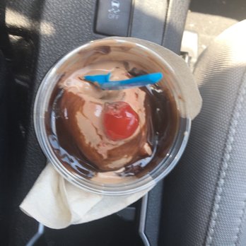 Shake's Frozen Custard - My chocolate hot fudge sundae - Ice Cream & Frozen Yogurt Near Me - Cedar Park, Texas Shake's Frozen Custard - My chocolate hot fudge sundae - Ice Cream & Frozen Yogurt Near Me - Cedar Park, Texas
