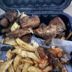 Chef Creole - Miami Gardens - Griot and Rice..where is the Freaking RICE