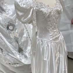 Beach Cleaners - After Dress was cleaned at Beach Cleaners