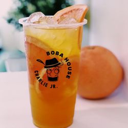 Boba House by Charlie Jr - Green Tea with Grapefruit pulp