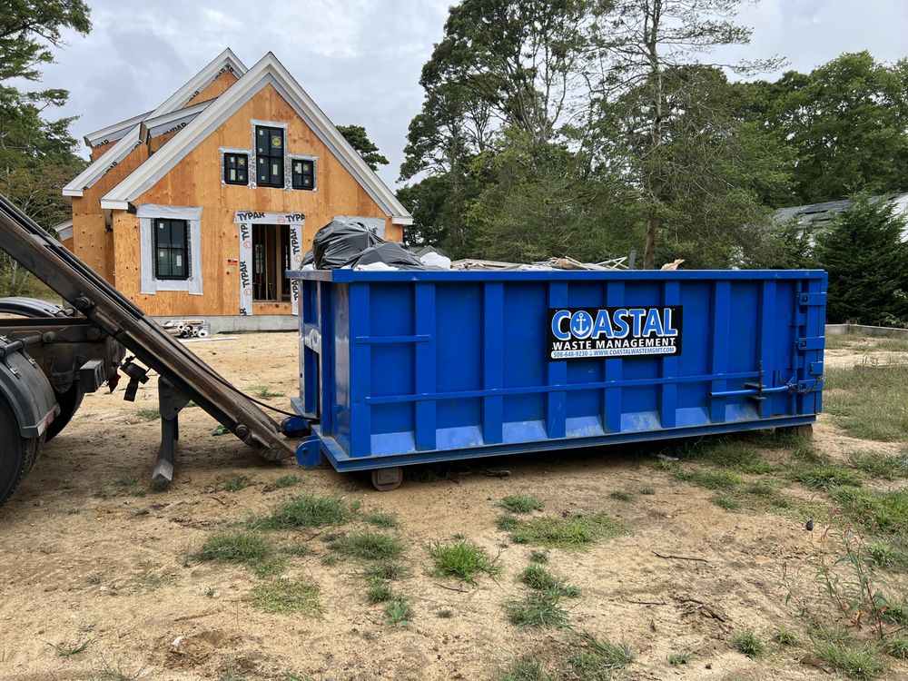 COASTAL WASTE MANAGEMENT Updated June 2024 Mashpee, Massachusetts Dumpster Rental Phone