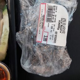 Cold noodle smells bad and has molds on it Cold noodle smells bad and has molds on it