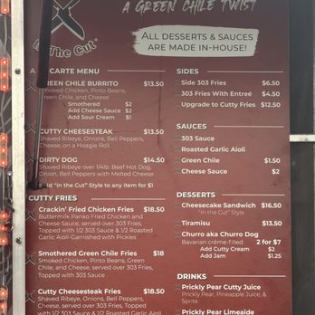 303 In The Cut - Menu - Desserts Near Me - Las Vegas, Nevada 303 In The Cut - Menu - Desserts Near Me - Las Vegas, Nevada