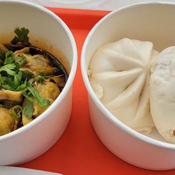 Chubby Dumplings - Chicken Spicy Dunpling, and the BBQ Pork Bao (HK Style) - Chinese Near Me - Anaheim, California Chubby Dumplings - Chicken Spicy Dunpling, and the BBQ Pork Bao (HK Style) - Chinese Near Me - Anaheim, California