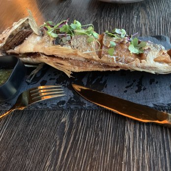 Lamaii - Branzino - deep fried with Thai seafood sauce - Thai Near Me - Las Vegas, Nevada Lamaii - Branzino - deep fried with Thai seafood sauce - Thai Near Me - Las Vegas, Nevada