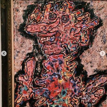 The Kreeger Museum - "Milady" by Jean Dubuffet at The Kreeger Museum - Museums Near Me - Washington, DC, District of Columbia