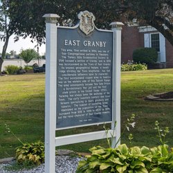 East Granby Historical Marker - East Granby Historical Marker