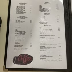The Griddle - Menu