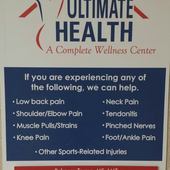 Ultimate Health - A Complete Wellness Center - Ultimate Health, Towson location - Physical Therapy Near Me - Towson, Maryland Ultimate Health - A Complete Wellness Center - Ultimate Health, Towson location - Physical Therapy Near Me - Towson, Maryland