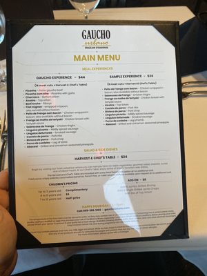 Menu photo 5 Gaucho Urbano Pigeon Forge, TN