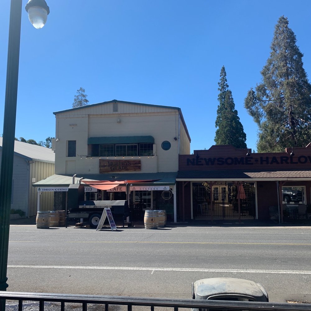Murphys Grade - Front view, from across the street - Seafood Near Me - Murphys, California Murphys Grade - Front view, from across the street - Seafood Near Me - Murphys, California