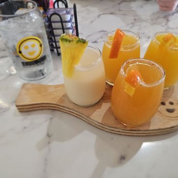 Mornings Breakfast & Brunch - Mimosa flight - Breakfast & Brunch Near Me - Fishers, Indiana Mornings Breakfast & Brunch - Mimosa flight - Breakfast & Brunch Near Me - Fishers, Indiana