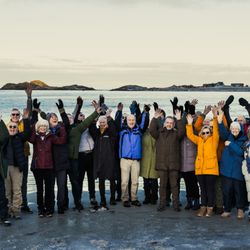Great Rail Journeys - GRJ customers on our Northern Lights & Lapland vacation.