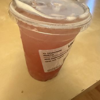 Ume Tea - [[UMe] White Peach Champaca 桃气白兰 - Bubble Tea Near Me - San Jose, California