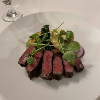 Chatham Bars Inn - Dinner at Stars restaurant--Strip loin - Hotels Near Me - Chatham, Massachusetts