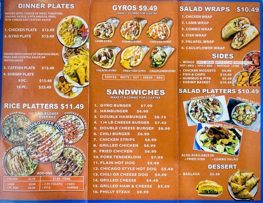 Menu photo 3 Indy Gyros Greenfield, IN