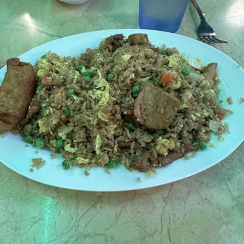 Oriental Kitchen - Pork fried rice - Chinese Near Me - Pflugerville, Texas
