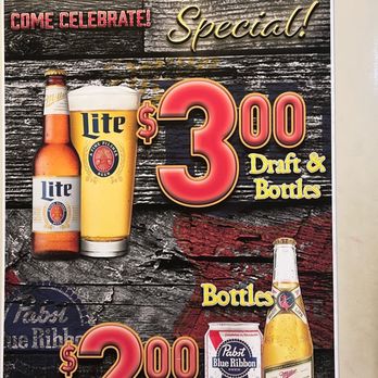 The Hideaway - Sunday beer specials as of Feb 2022 - Sports Bars Near Me - New Braunfels, Texas