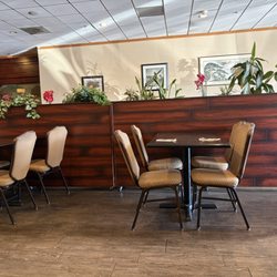 Canton Village - Photo ex. of their tables with don't have anything on them unless you ask