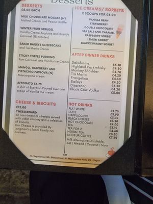 Menu photo 7 The Ilchester Arms Restaurant Ilchester, SOM