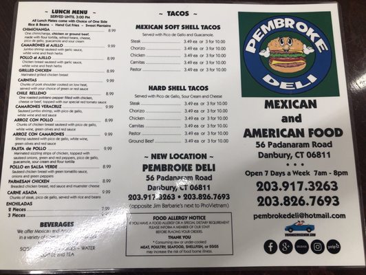 Menu photo 6 Pembroke deli Danbury, CT Menu photo 6 Pembroke deli Danbury, CT