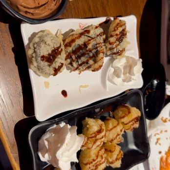 Umiya - Oreo and banana tempura - Sushi Bars Near Me - San Antonio, Texas Umiya - Oreo and banana tempura - Sushi Bars Near Me - San Antonio, Texas