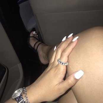 Tarina's Nails - White acrylics on my real nails - Waxing Near Me - Philadelphia, Pennsylvania Tarina's Nails - White acrylics on my real nails - Waxing Near Me - Philadelphia, Pennsylvania