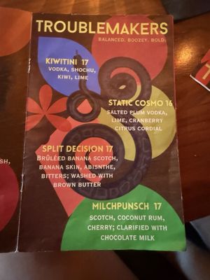 Menu photo 1 Static! Philadelphia, PA