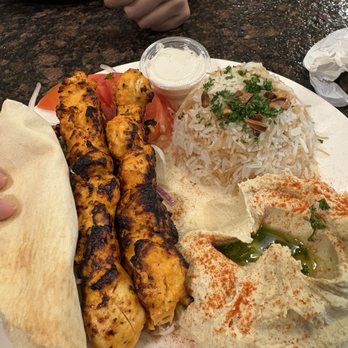 Beirut Grill - First time ordering a single plate since I usually get the big platter for two and as usual it's great! - Mediterranean Near Me - Arlington, Texas Beirut Grill - First time ordering a single plate since I usually get the big platter for two and as usual it's great! - Mediterranean Near Me - Arlington, Texas