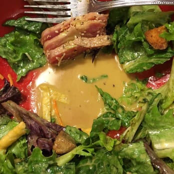 Newk's Eatery - The bottom of the salad bowl. Way too overdressed. Ask for salad dressing on the side instead. - Pizza Near Me - Houston, Texas Newk's Eatery - The bottom of the salad bowl. Way too overdressed. Ask for salad dressing on the side instead. - Pizza Near Me - Houston, Texas
