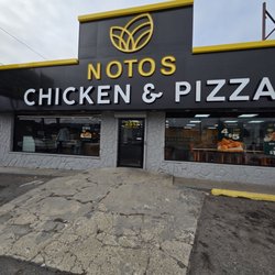 Notos chicken and Pizza