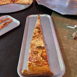 1 slice of a 42" pizza