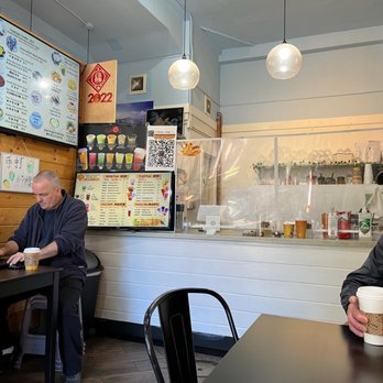 Yu's Cafe - two men sitting at a table - Desserts Near Me - San Francisco, California Yu's Cafe - two men sitting at a table - Desserts Near Me - San Francisco, California