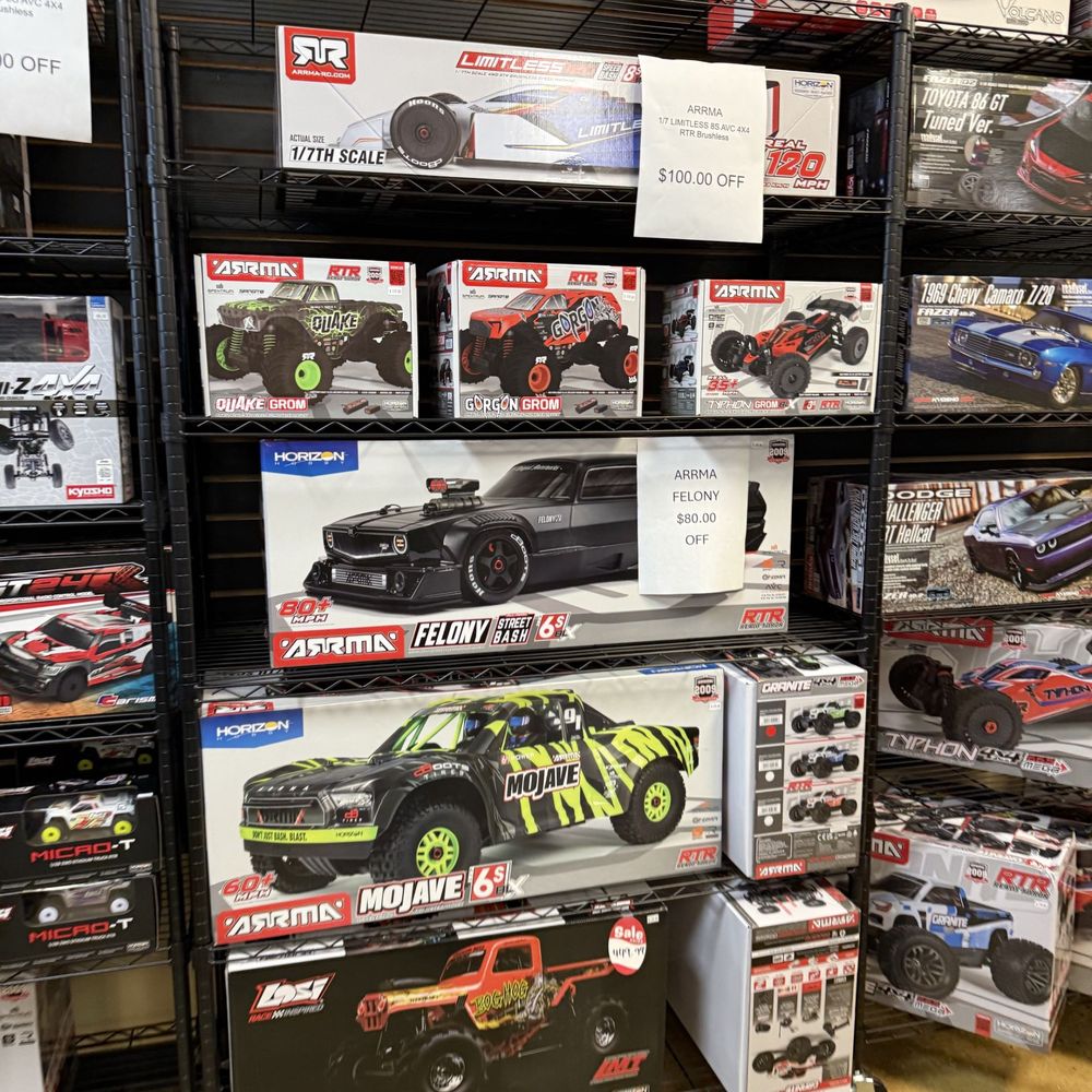Oak Mountain Hobbies - Selection of RC cars on sale back in Dec 2025 - Hobby Shops Near Me - Pelham, Alabama Oak Mountain Hobbies - Selection of RC cars on sale back in Dec 2025 - Hobby Shops Near Me - Pelham, Alabama
