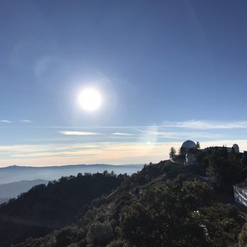 Lick Observatory - View of the observatory atop Mount Hamilton - Observatories Near Me - Mount Hamilton, California