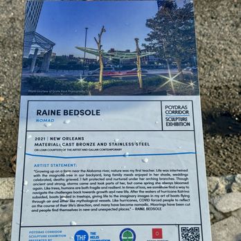 Raine Bedsole's Nomad - Nomad - Public Art Near Me - New Orleans, Louisiana Raine Bedsole's Nomad - Nomad - Public Art Near Me - New Orleans, Louisiana