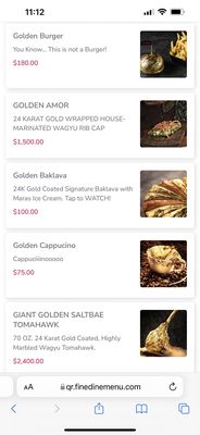 Nusr-Et Steakhouse Las Vegas by null