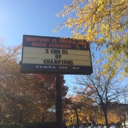 Whitney M Young Magnet High School - Sign