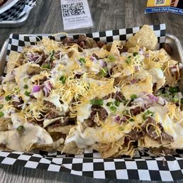Nachos w/brisket Nachos w/brisket