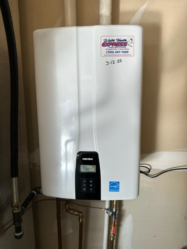 Slide of Water Heater Express