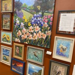 John Stromme Art Gallery - Here's my space at John Stromme Art Gallery.