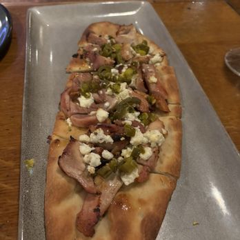 Log Cabin Inn - Chicken, goat cheese flatbread - American Near Me - Harmony, Pennsylvania