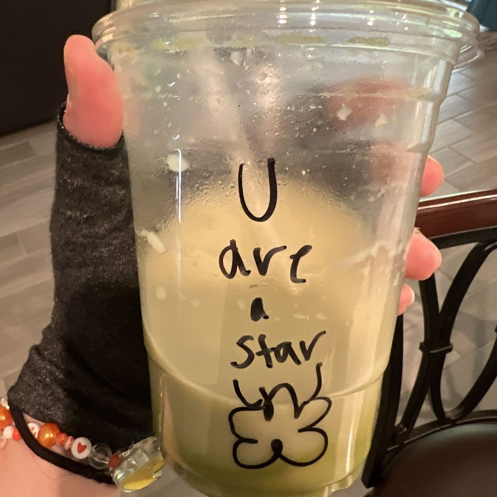 Bitty & Beau's Coffee - So sweet! I love the note and drawing! - Coffee & Tea Near Me - Jacksonville, Florida