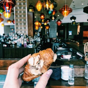 Plat 99 - Hand baked almond croissant! - Lounges Near Me - Indianapolis, Indiana