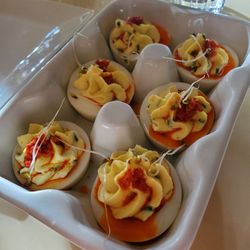 Paramount Ballroom - Chili oil deviled eggs