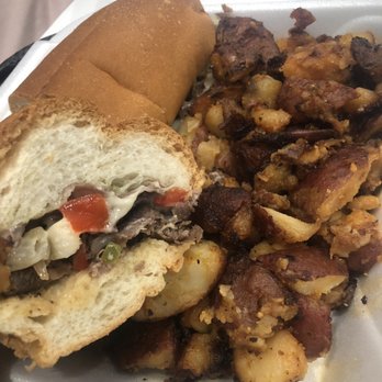 Bagelmania Restaurant - Philly cheesesteak subbed French fries for home fries - Bagels Near Me - Sunrise, Florida Bagelmania Restaurant - Philly cheesesteak subbed French fries for home fries - Bagels Near Me - Sunrise, Florida