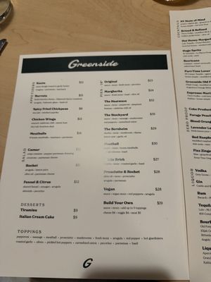 Menu photo 6 Greenside Pizzeria Louisville, KY